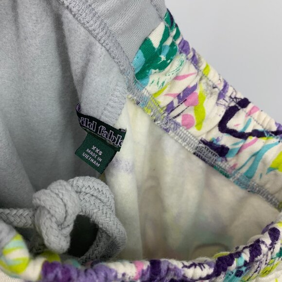 Wild Fable Joggers Sweatpants Graffiti High Rise Gray Fleece NWT - Picture 5 of 10